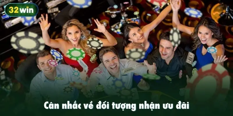 Cân nhắc về đối tượng nhận ưu đãi