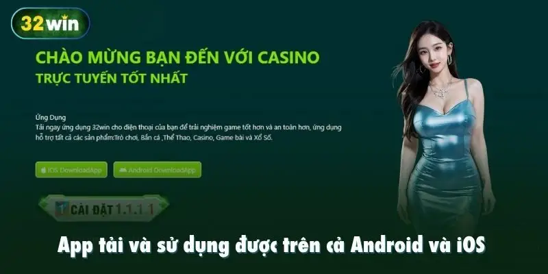 App tải và sử dụng được trên cả Android và iOS